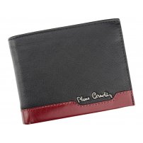 Peňaženka Pierre Cardin TILAK37 8805 RFID - čierna + červená